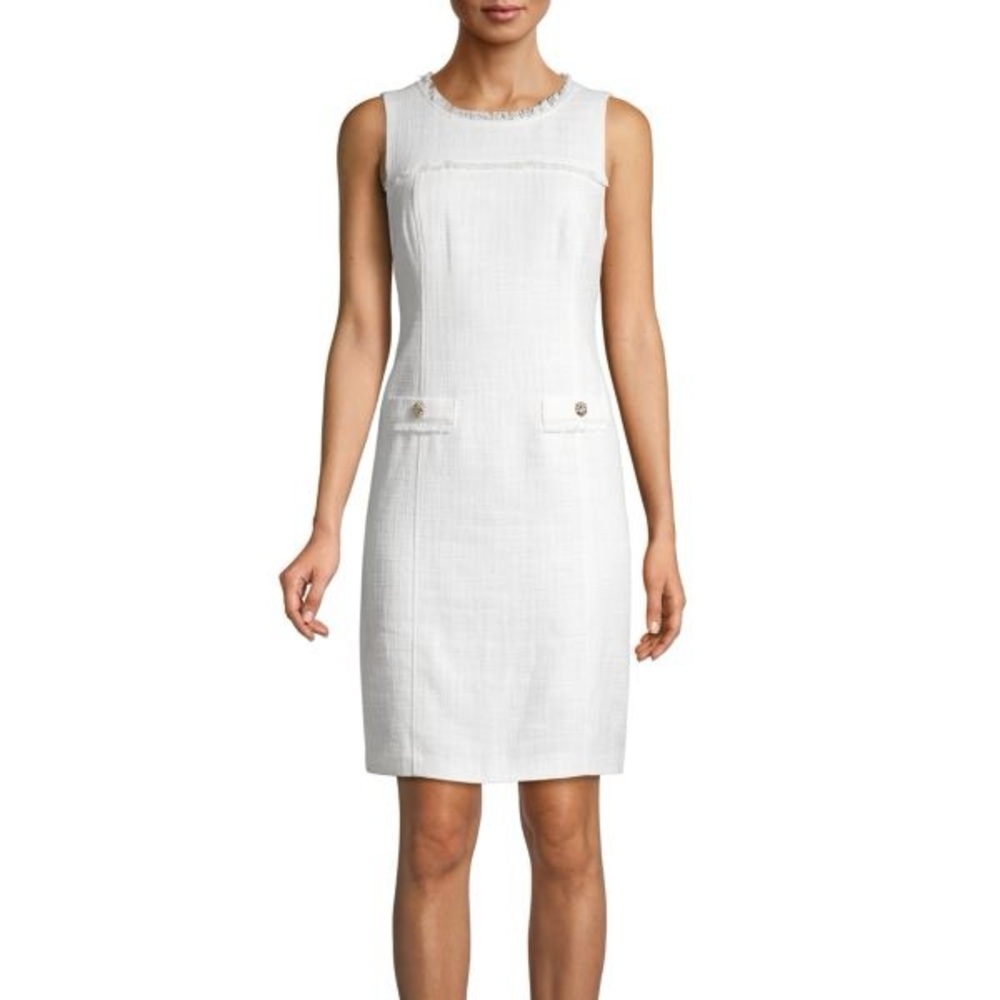 Karl Lagerfield Tweed Sheath Dress